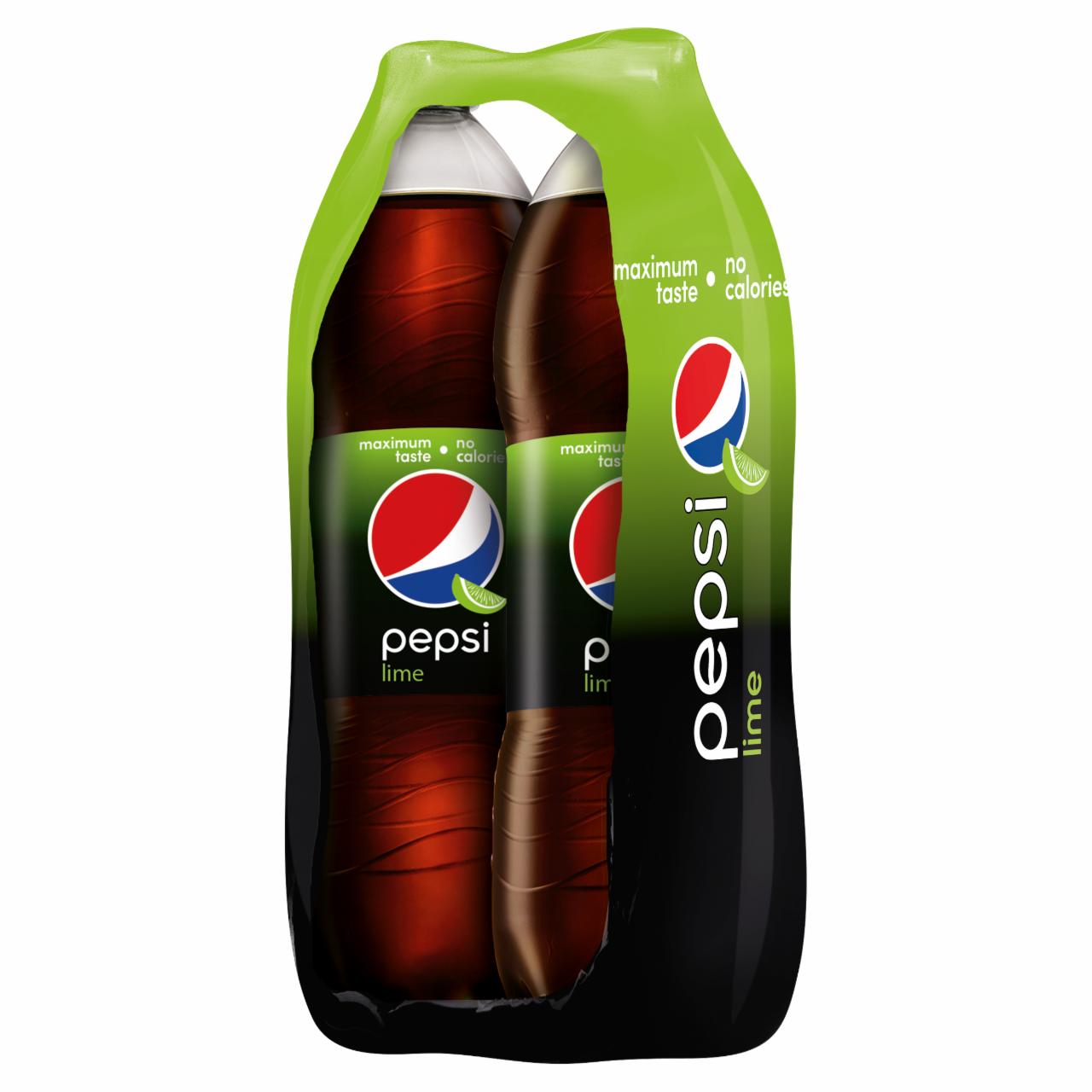 Zdjęcia - Pepsi Lime Napój gazowany 2 x 2 l
