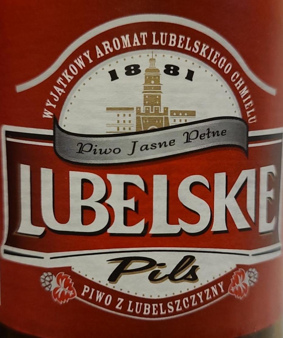 Zdjęcia - Lubelskie Pils Piwo jasne pełne