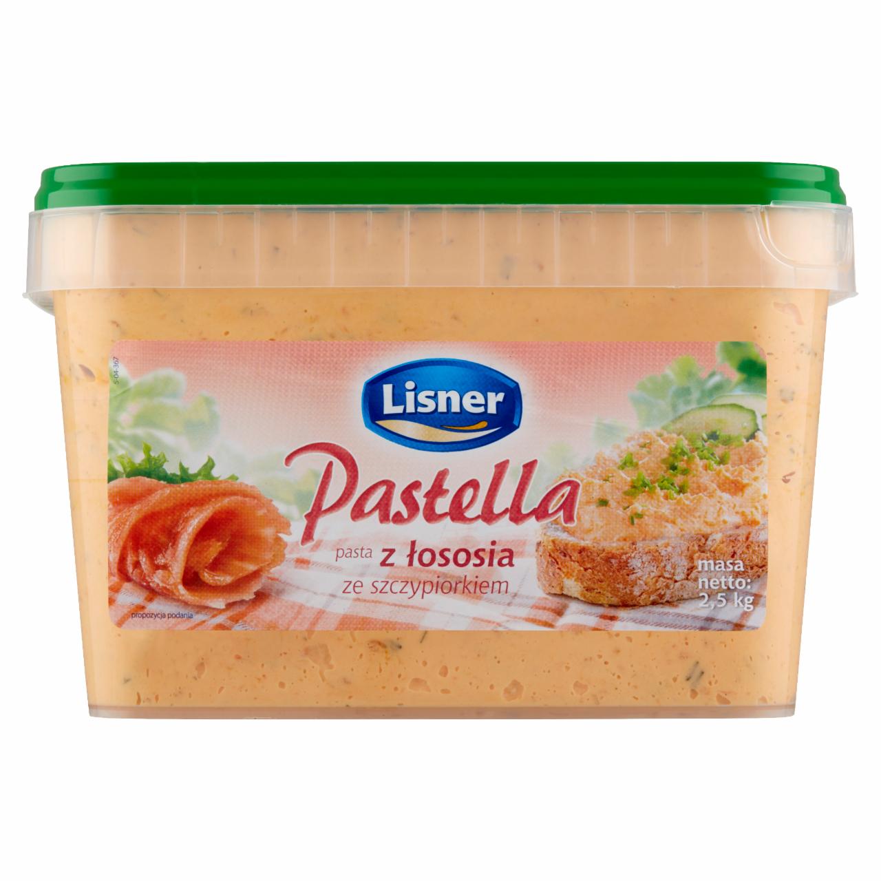 Zdjęcia - Lisner Pastella Pasta z łososia ze szczypiorkiem 2,5 kg