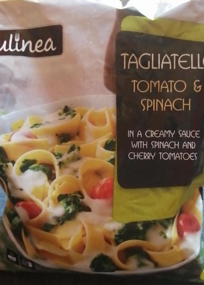 Zdjęcia - Tagietelle tomato spinach Culinea