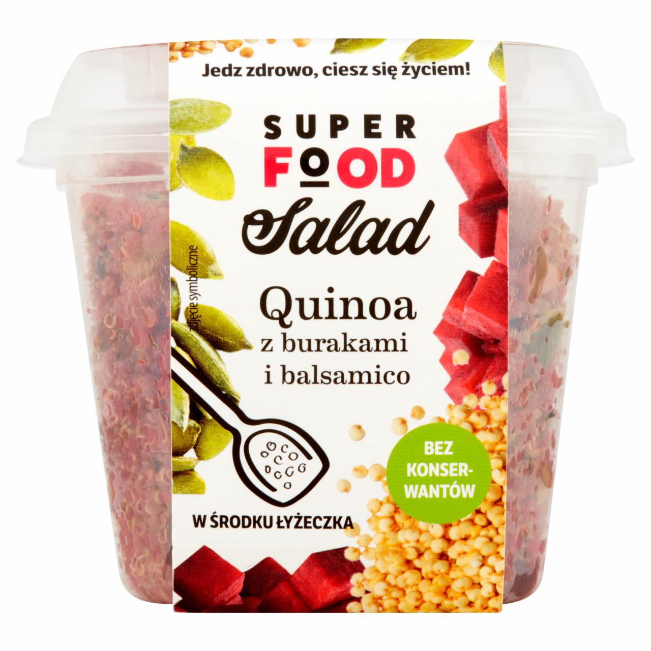 Zdjęcia - Super Food Salad Quinoa z burakami i balsamico 200 g