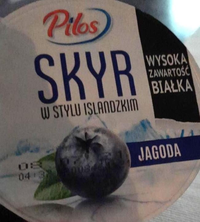 Zdjęcia - Skyr w stylu islandzkim jagoda wysoka zawartość białka Pilos