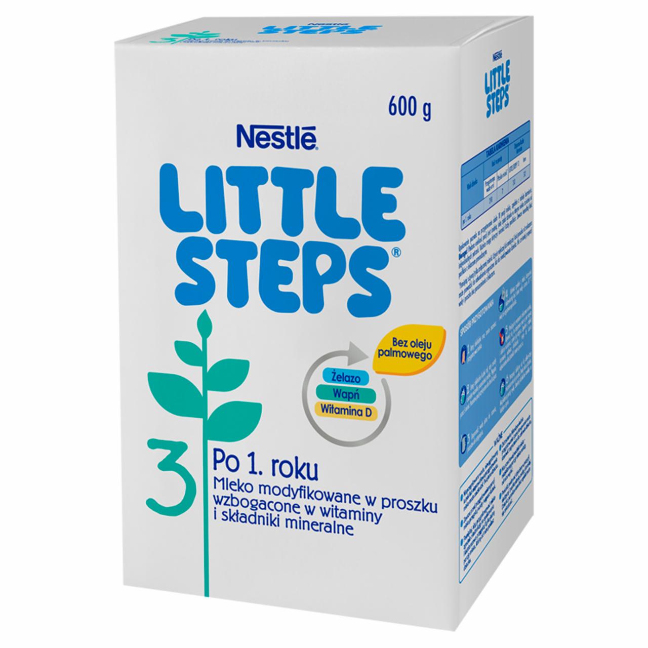 Zdjęcia - LITTLE STEPS 3 Mleko modyfikowane w proszku dla dzieci po 1. roku 600 g (2 x 300 g)