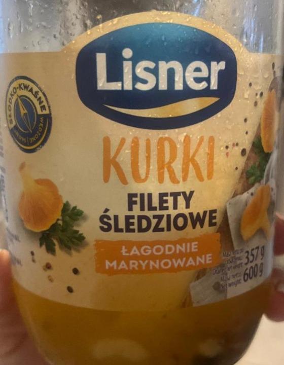 Zdjęcia - Kurki filety śledziowe łagodne Lisner