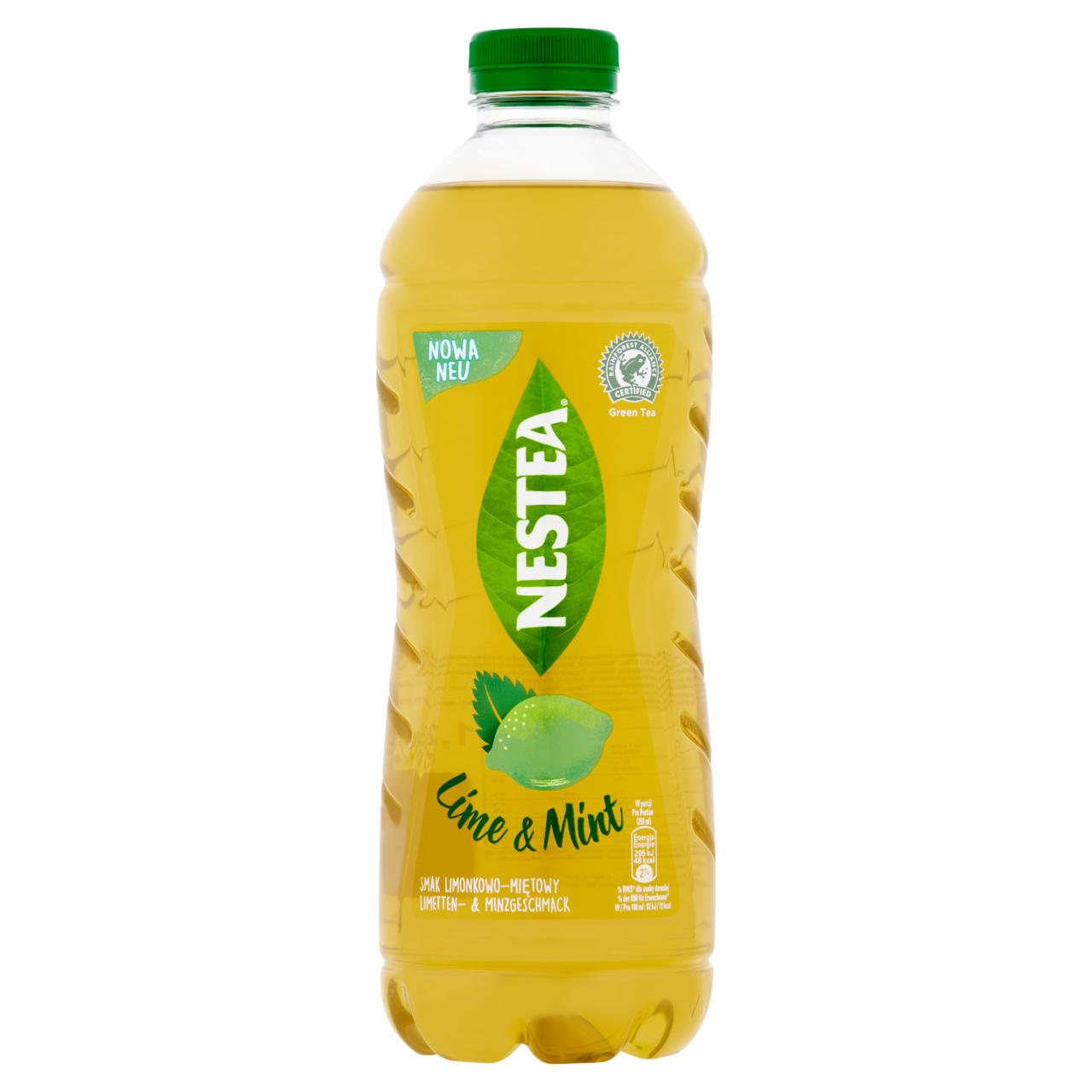 Zdjęcia - Nestea Napój herbaciany niegazowany o smaku limonkowo-miętowym 1,25 l