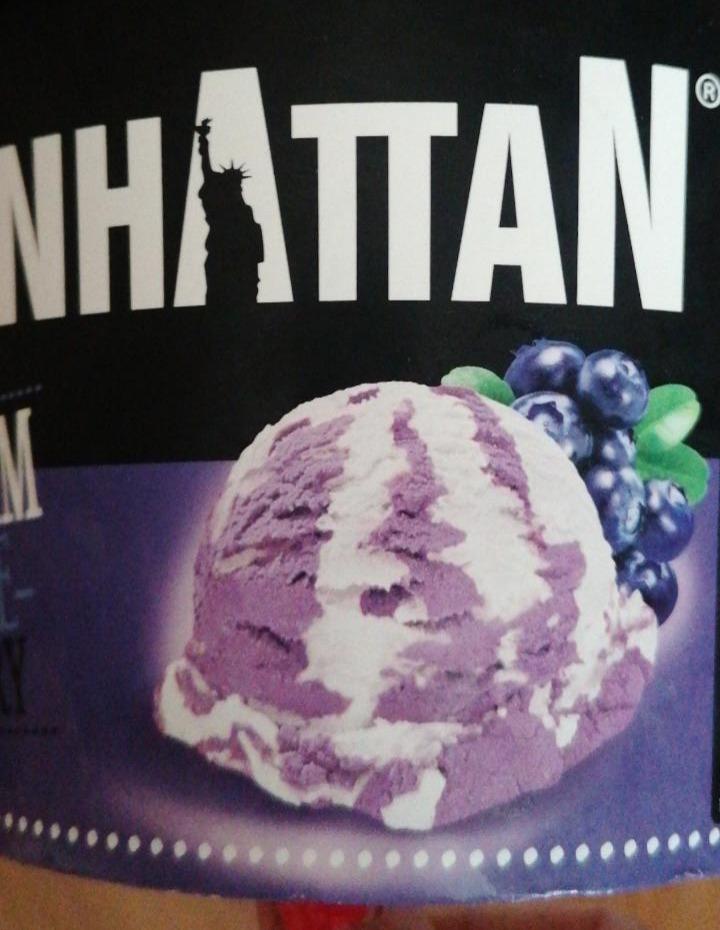 Zdjęcia - Lody manhattan blueberry classic