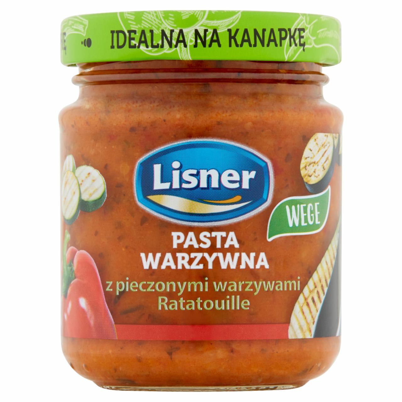 Zdjęcia - Lisner Pasta warzywna z pieczonymi warzywami Ratatouille 110 g