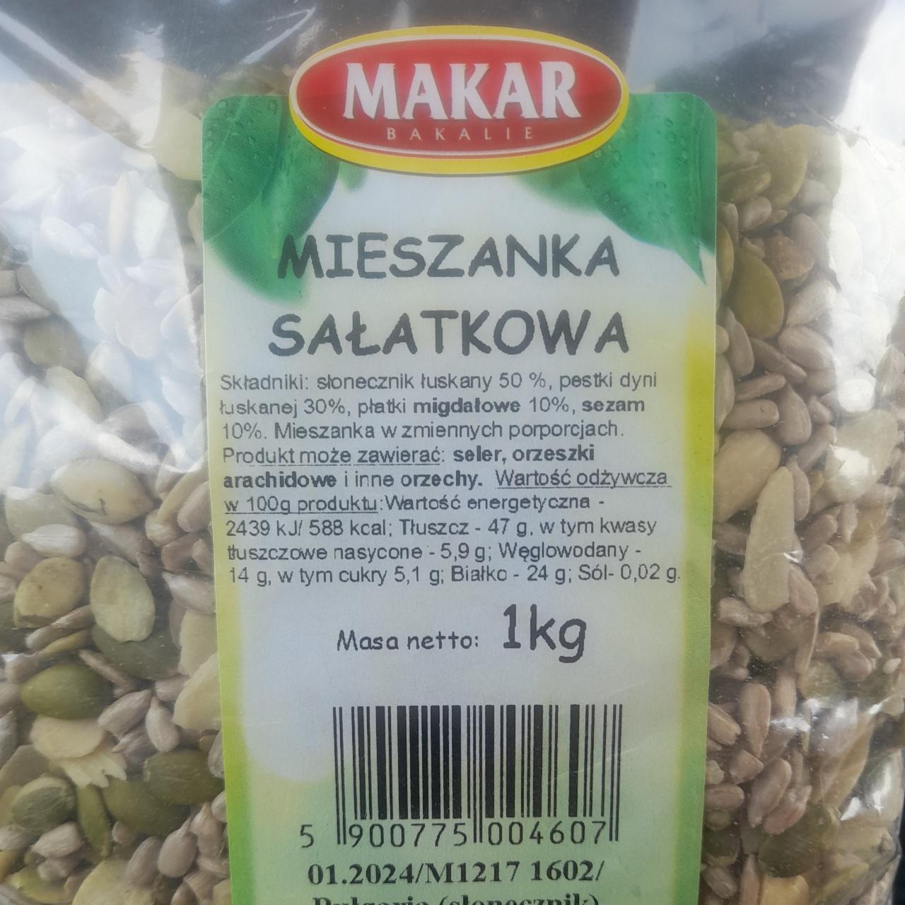 Zdjęcia - MIESZANKA SAŁATKOWA MAKAR BAKALIE