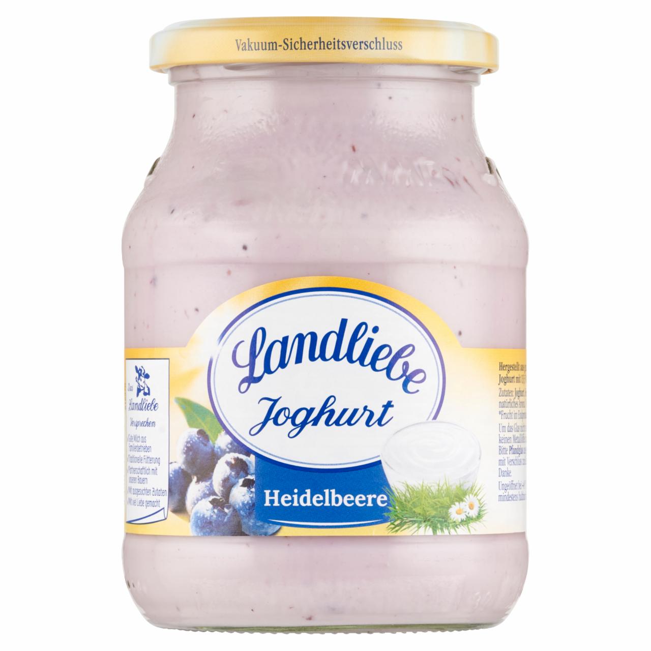Zdjęcia - Landliebe Jogurt z wsadem borówkowym 500 g