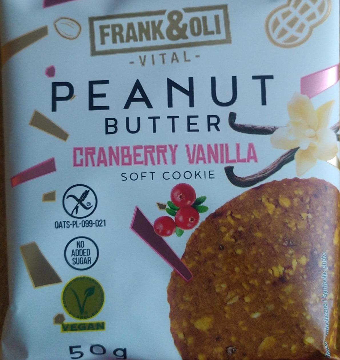 Zdjęcia - Peanut butter crannberry vanilla Frank&Oli