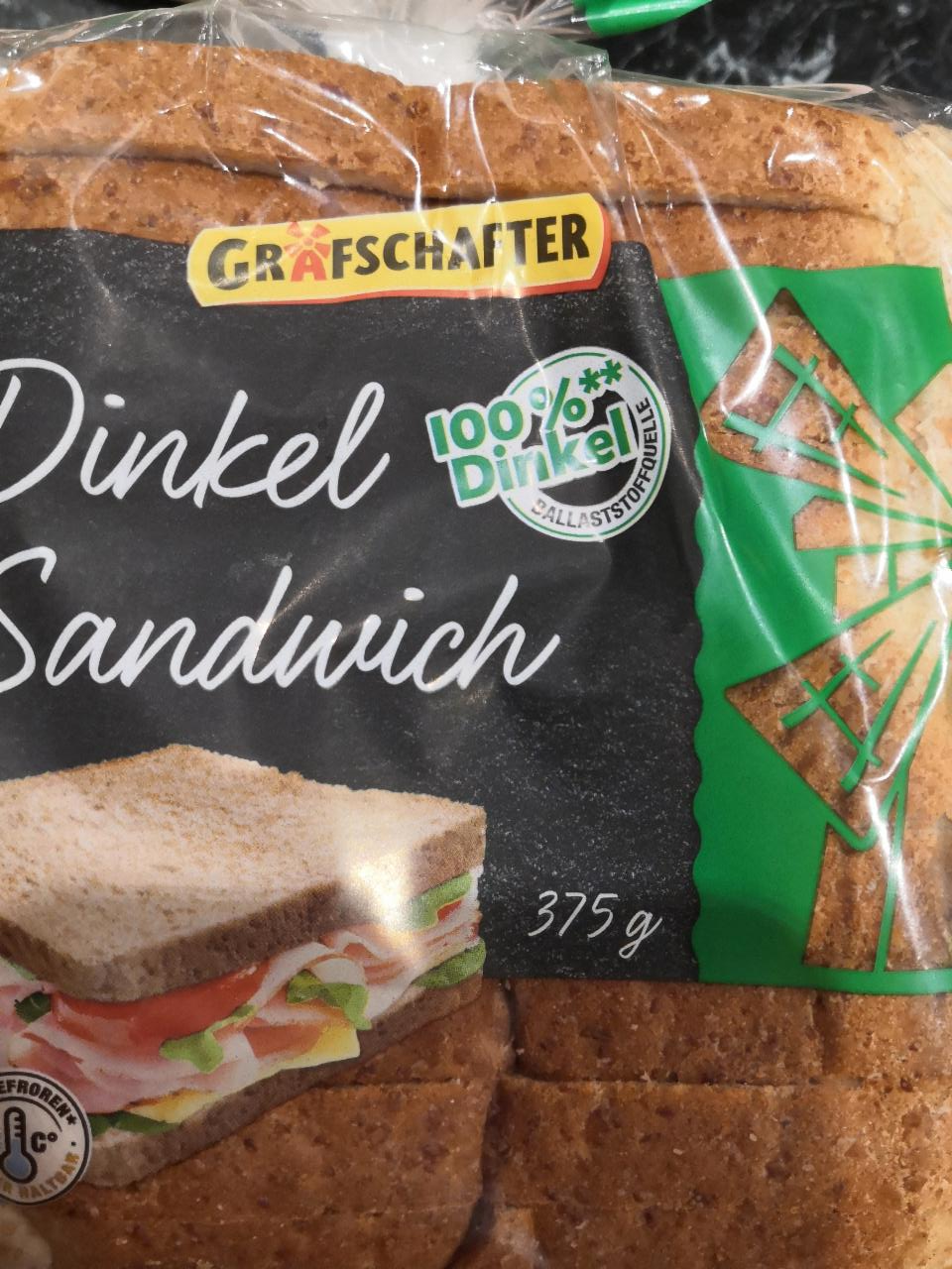 Zdjęcia - Dinkel Sandwich 100% Dinkel Grafschafter