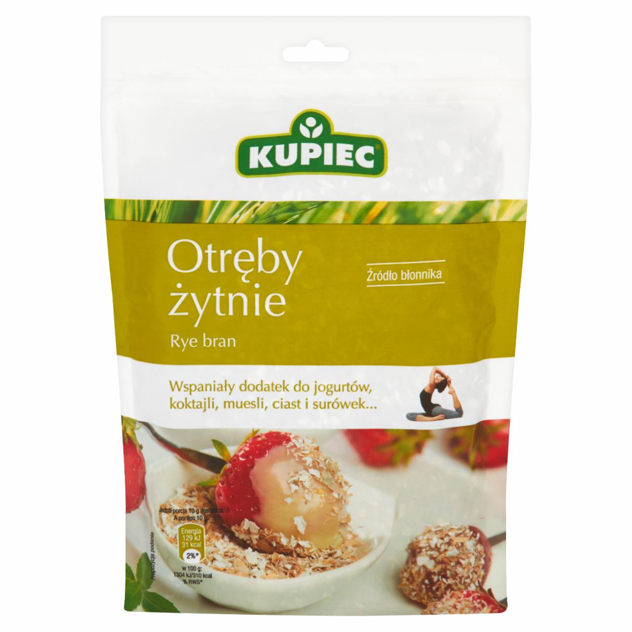 Zdjęcia - Kupiec Otręby żytnie 150 g