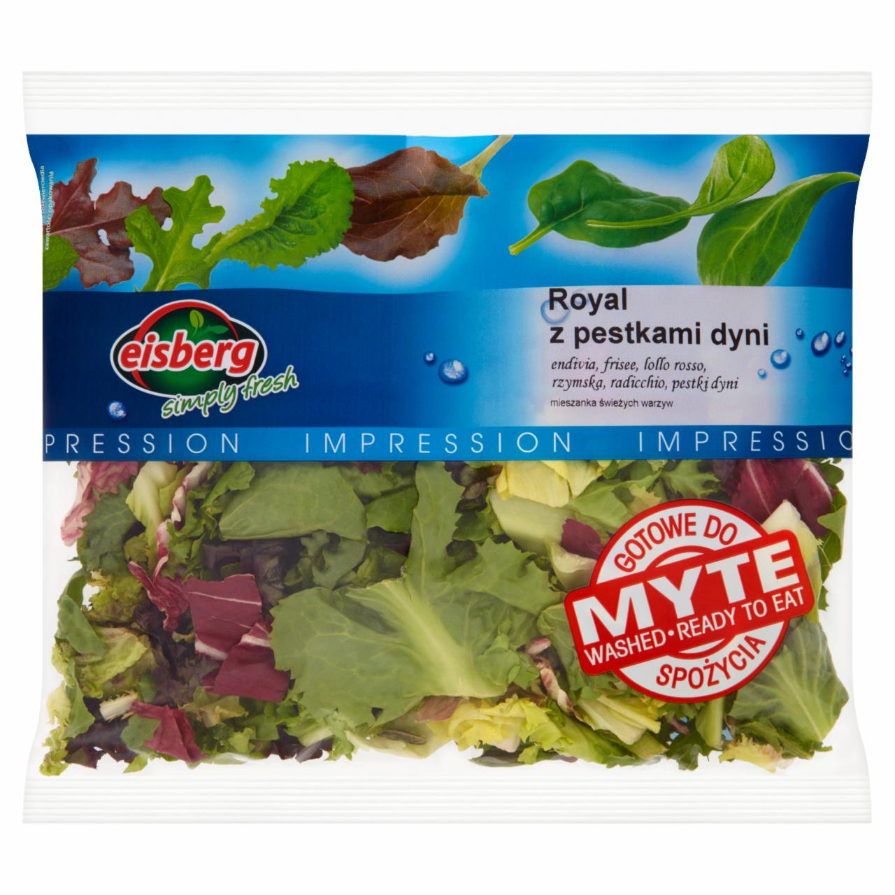 Zdjęcia - Eisberg Impression Royal mix z pestkami dyni Mieszanka świeżych warzyw 140 g
