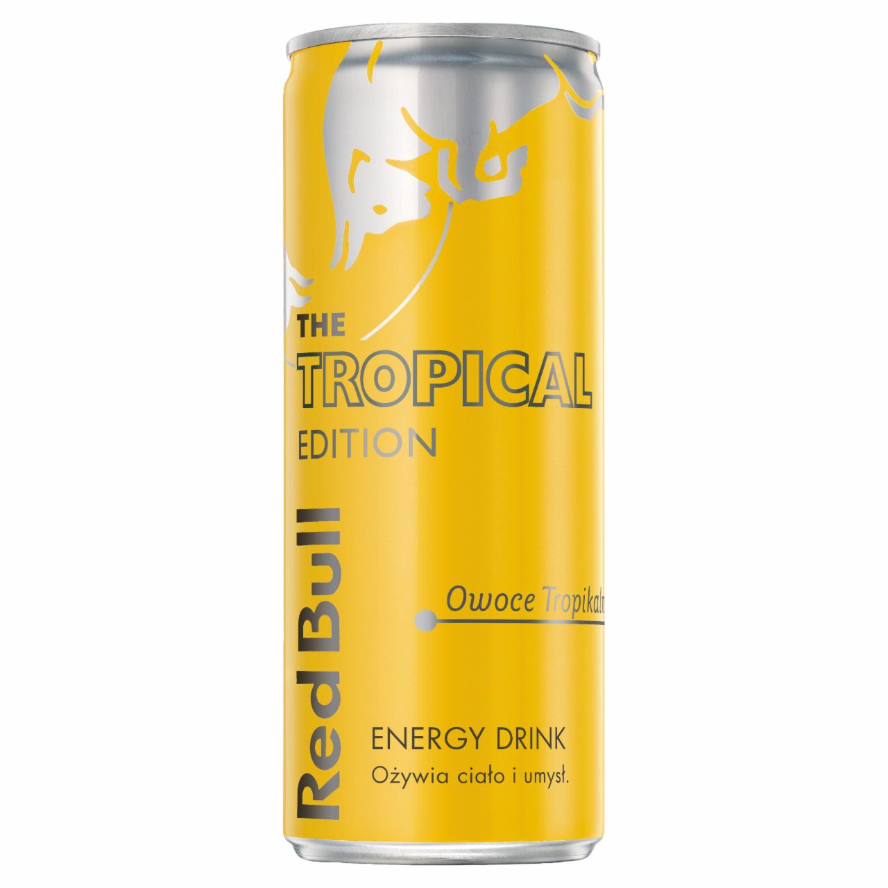 Zdjęcia - Red Bull Napój energetyczny owoce tropikalne 250 ml