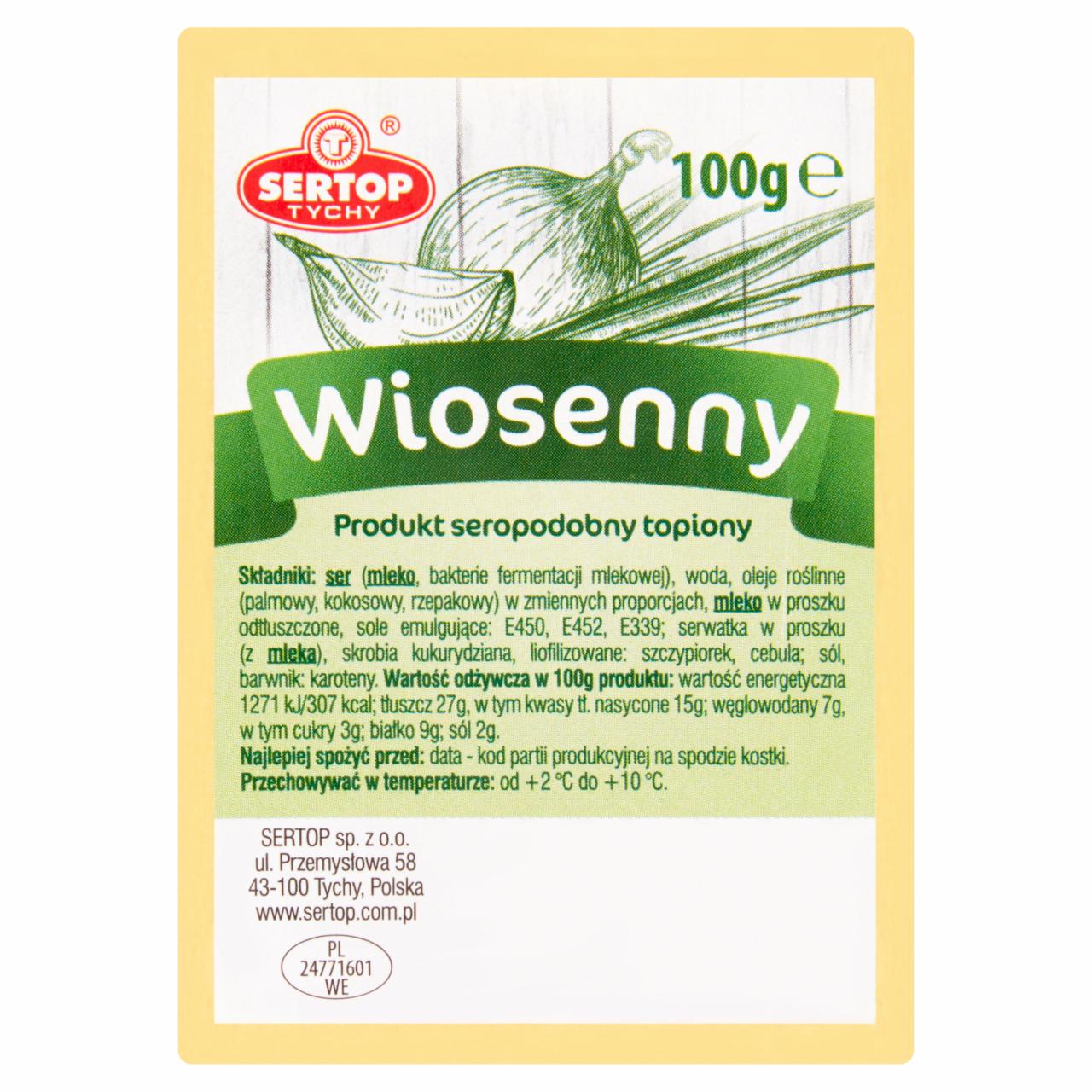 Zdjęcia - Sertop Tychy Produkt seropodobny topiony wiosenny 100 g