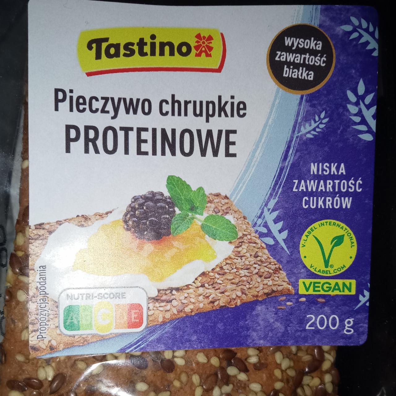 Zdjęcia - Pieczywo proteinowe chrupkie Tastino