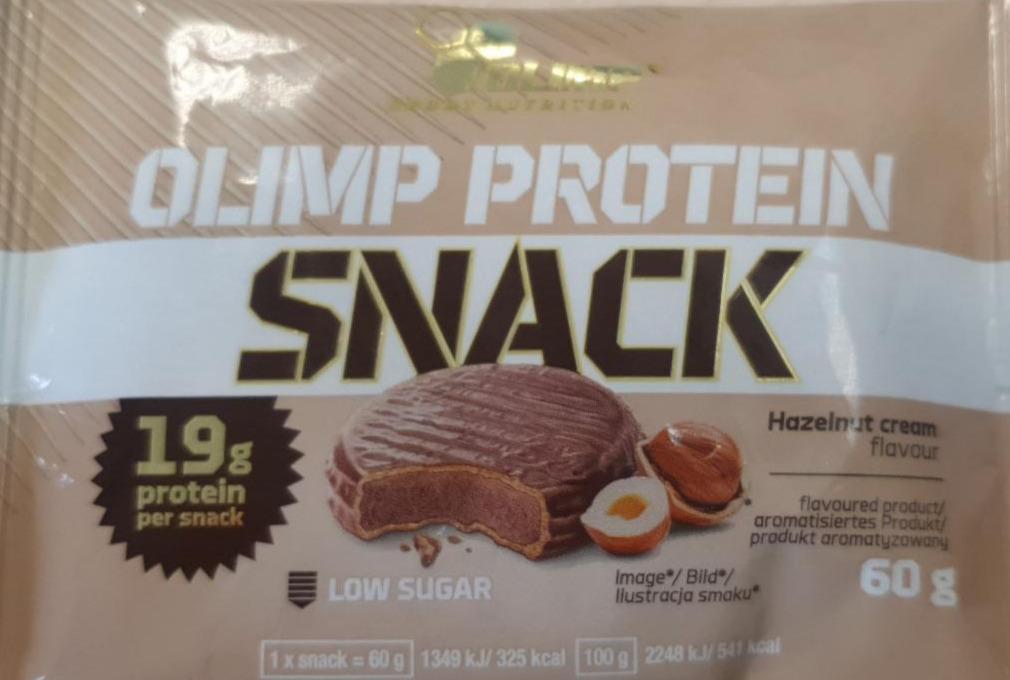 Zdjęcia - Olimp protein snack hazelnut cream