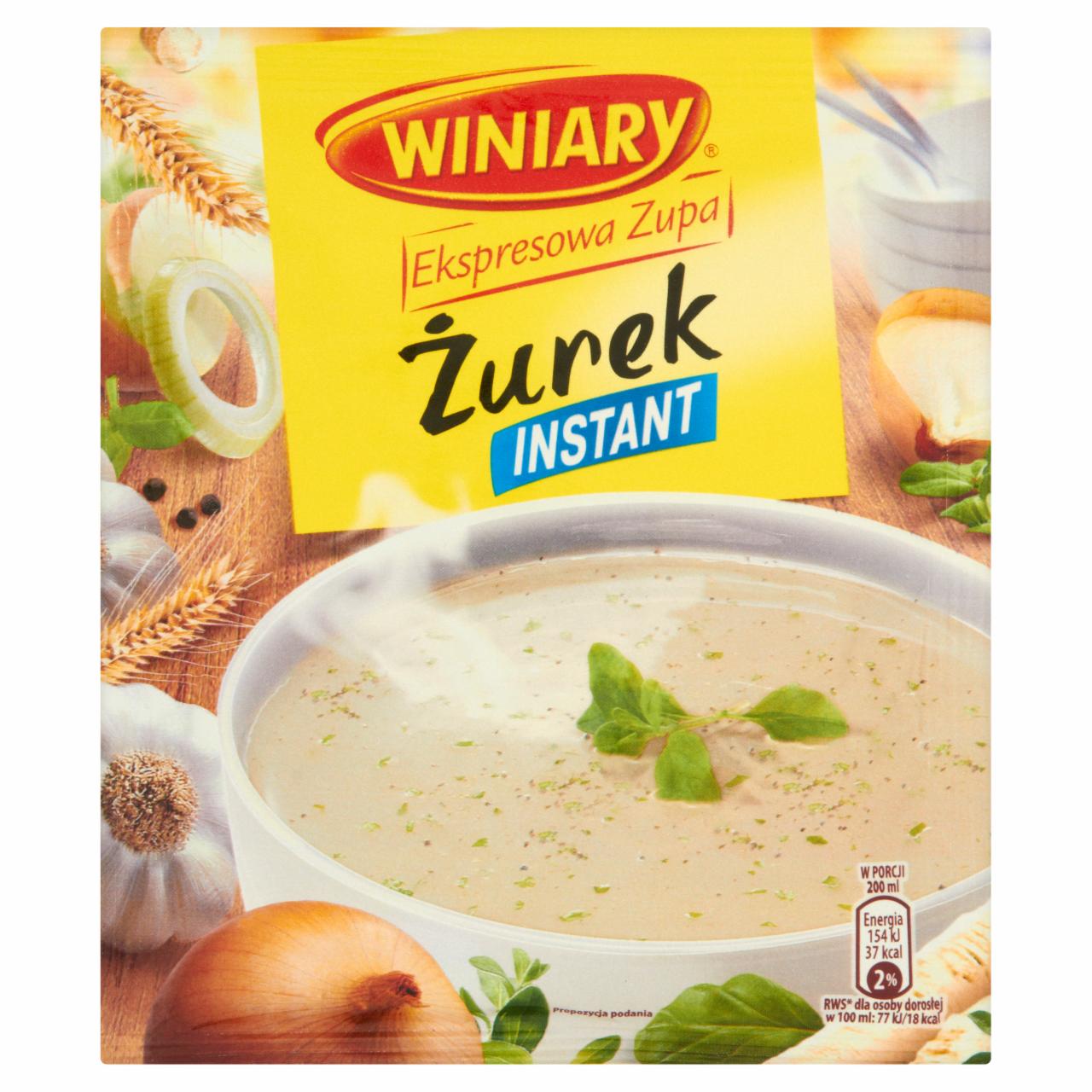 Zdjęcia - Winiary Ekspresowa Zupa Żurek instant 55 g