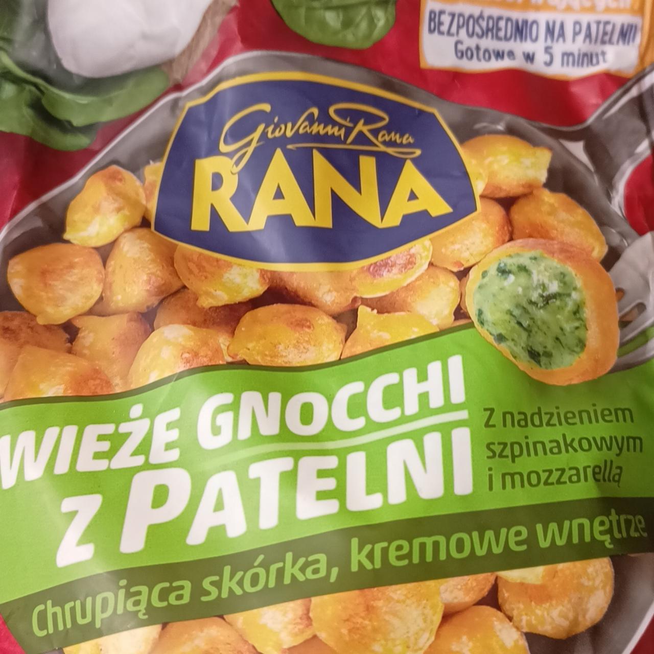 Zdjęcia - Świeże gnocchi z patelni Z nadzieniem szpinakowym i mozzarellą RANA