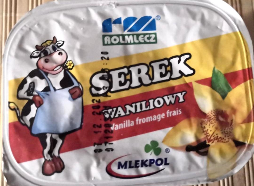 Zdjęcia - Serek waniliowy Mlekpol