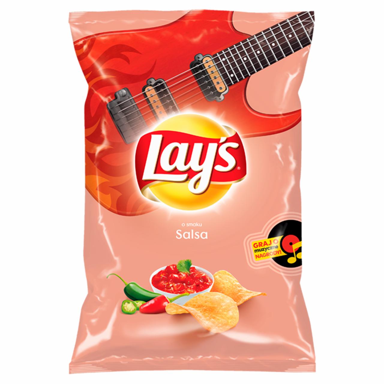 Zdjęcia - Lay's Chipsy ziemniaczane o smaku salsy 140 g