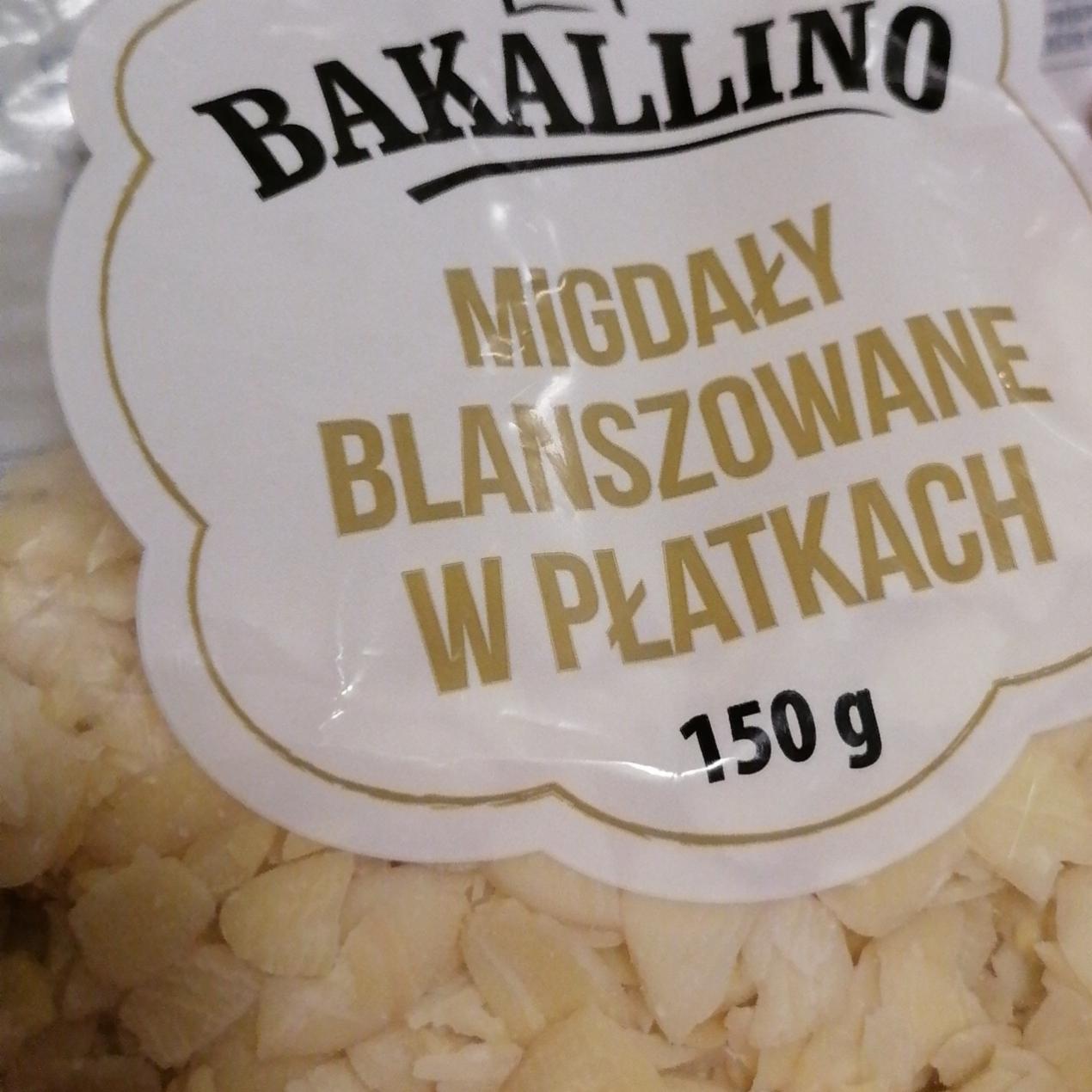 Zdjęcia - Migdały blanszowane w płatkach Bakallino