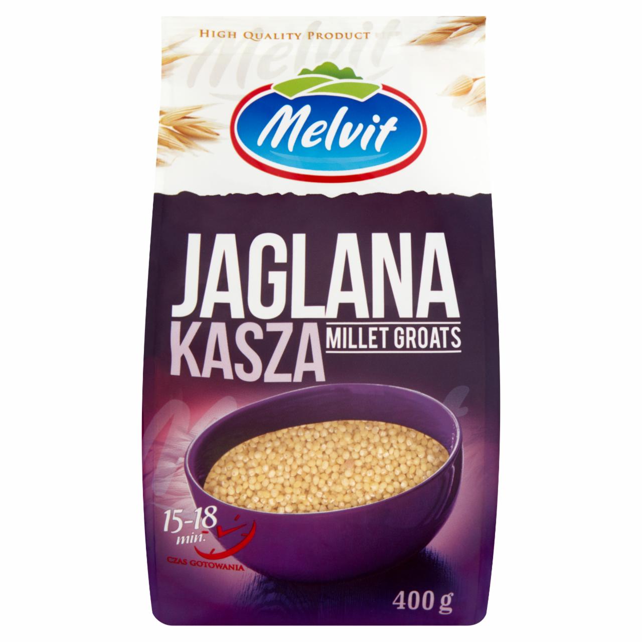 Zdjęcia - Melvit Kasza jaglana 400 g