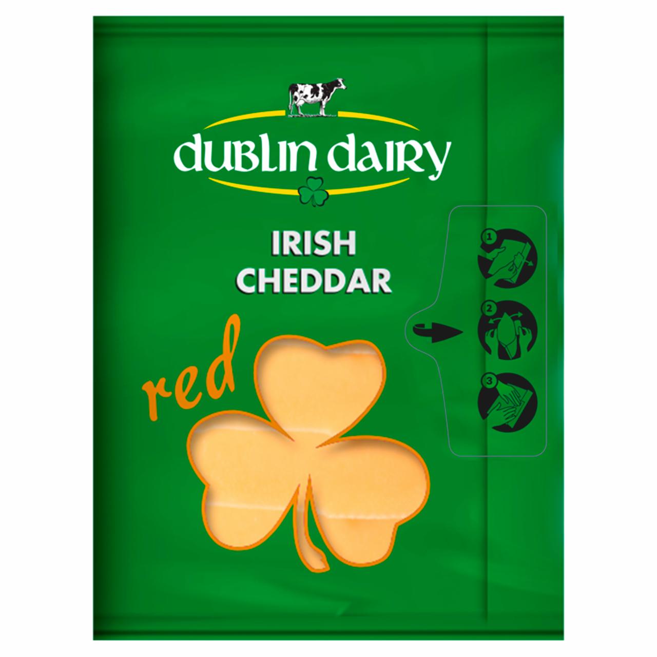 Zdjęcia - Dublin Dairy Ser Cheddar Red w plastrach 150 g