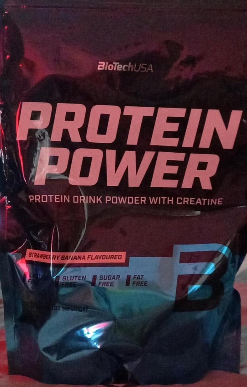 Zdjęcia - Protein power Strawberry banana Biotech Usa