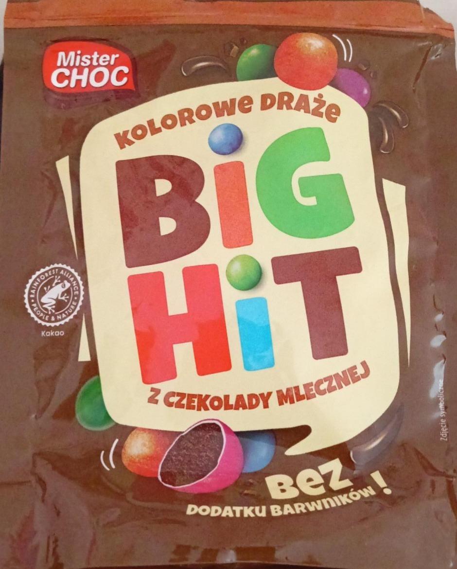 Zdjęcia - Kolorowe draże z czekolady mlecznej big hit Mister Choc