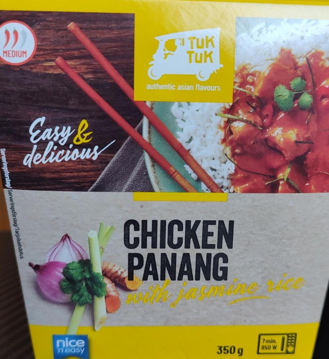 Zdjęcia - Kurczak Panang z ryżem jaśminowym Tuk Tuk
