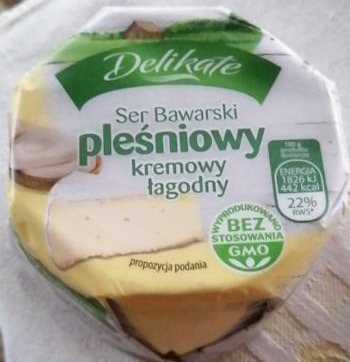 Zdjęcia - Ser Bawarski pleśniwy, kremowy łagodny Delikate