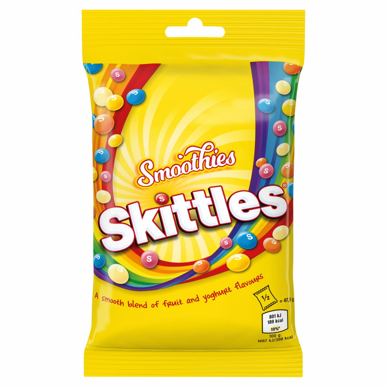 Zdjęcia - Skittles Smoothies Cukierki do żucia 95 g