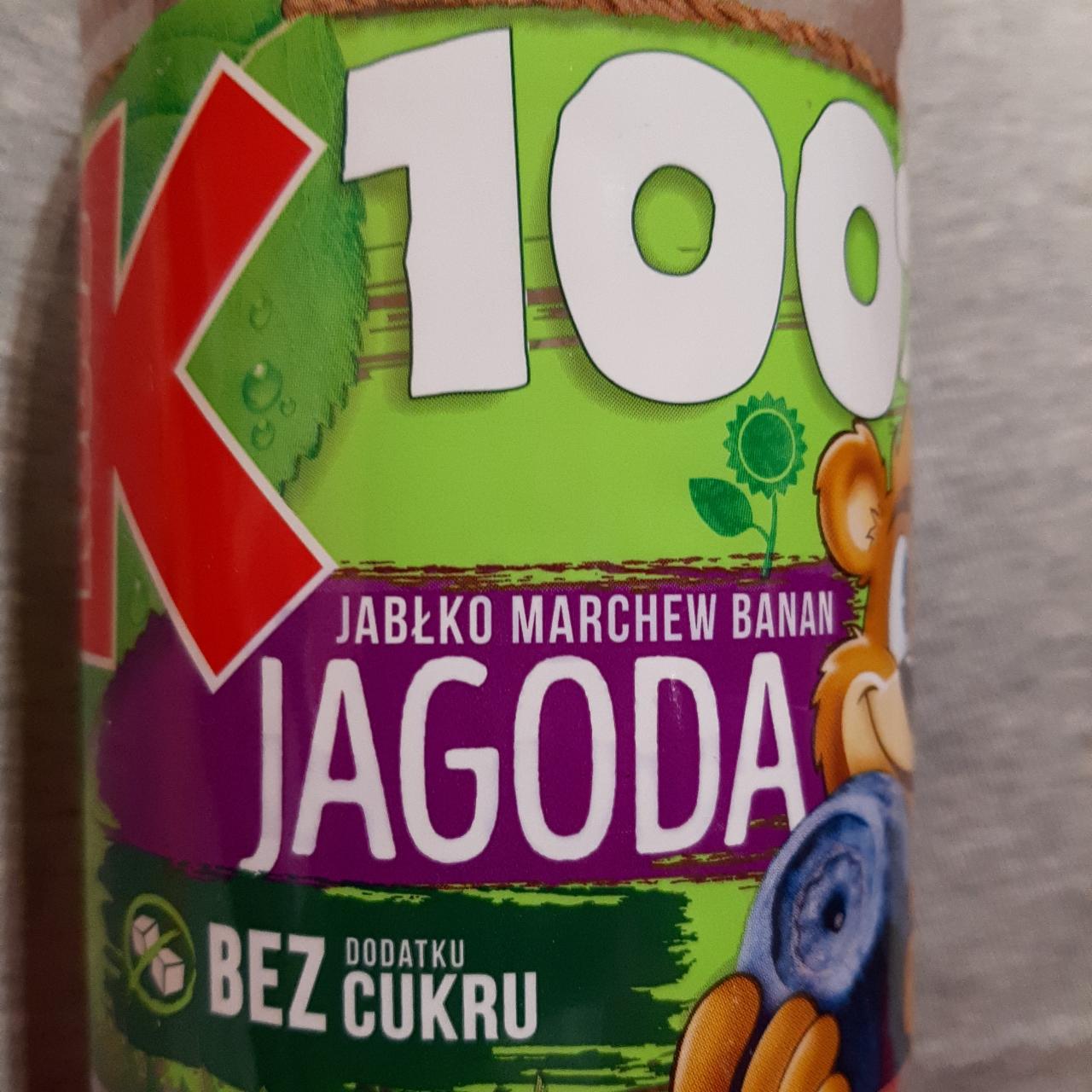 Zdjęcia - Kubuś 100 % Sok jabłko marchew banan jagoda 850 ml