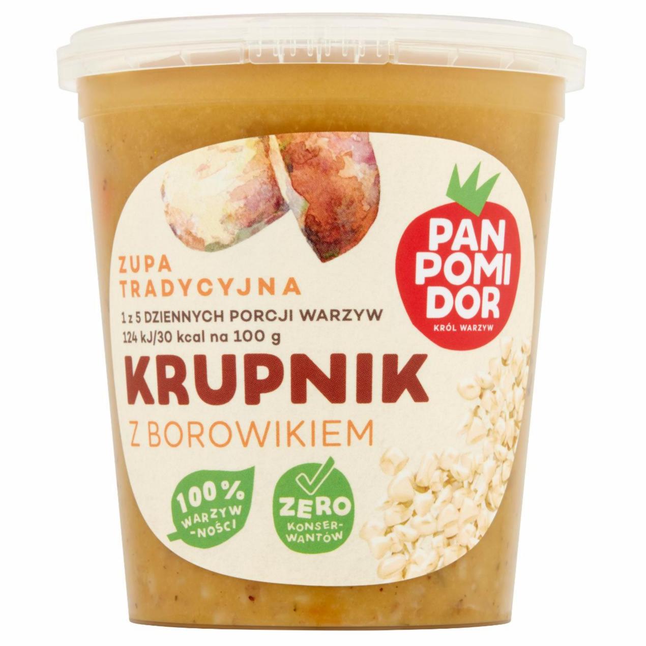 Zdjęcia - Pan Pomidor Zupa tradycyjna krupnik z borowikiem 400 g