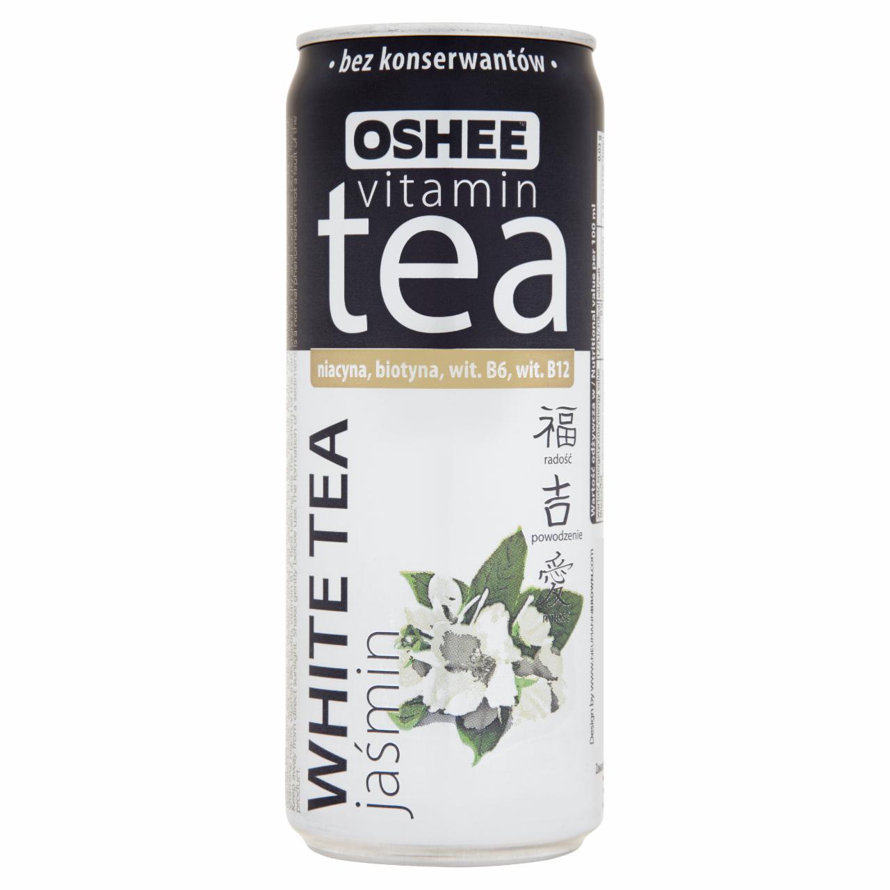 Zdjęcia - Oshee Vitamin Tea White Tea Herbata biała jaśminowa 330 ml