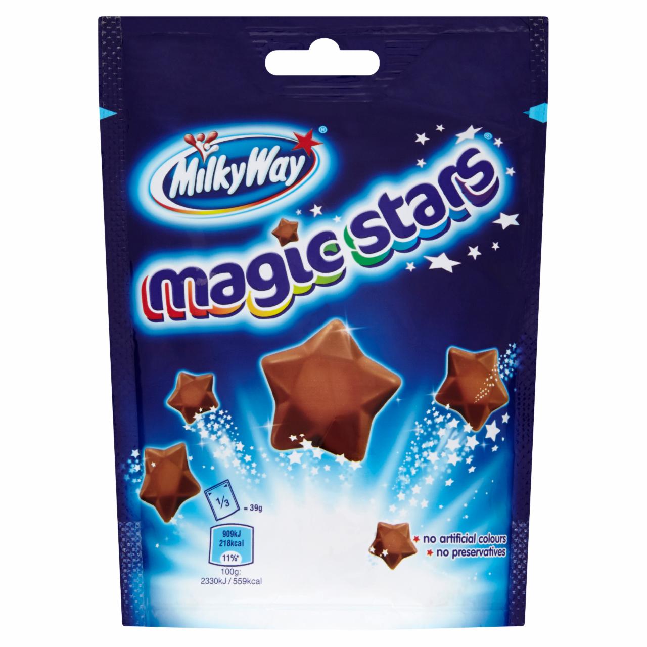 Zdjęcia - Milky Way Magic Stars Gwiazdki z puszystej mlecznej czekolady 117 g