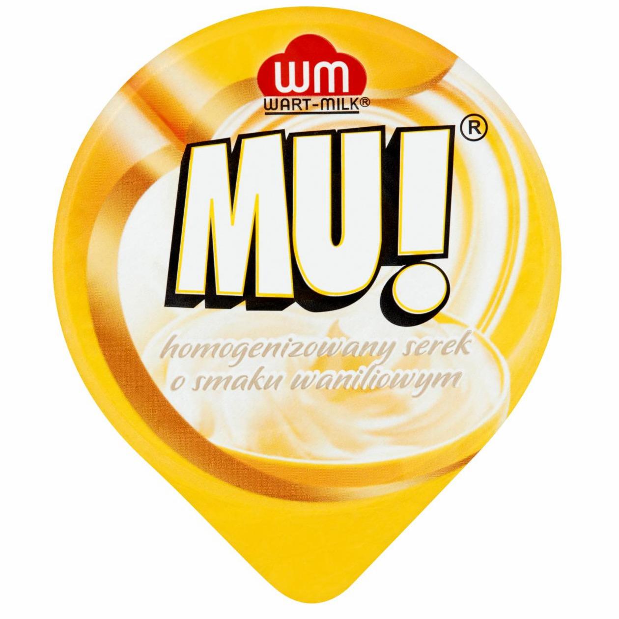 Zdjęcia - Homogenizowany serek o smaku waniliowym MU! Wart Milk