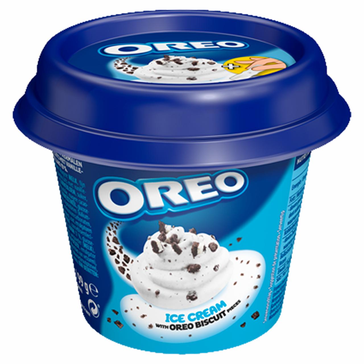 Zdjęcia - Oreo Lody o smaku waniliowym z ciastkami kakaowymi 185 ml