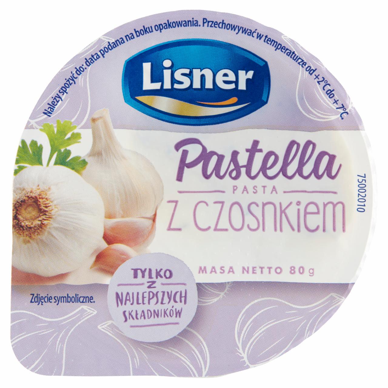 Zdjęcia - Lisner Pastella Pasta z czosnkiem 80 g