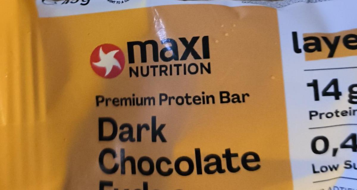 Zdjęcia - Dark chocolate maxi nutrition