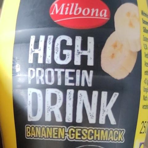 Zdjęcia - High protein drink banenen-geschmack Milbona