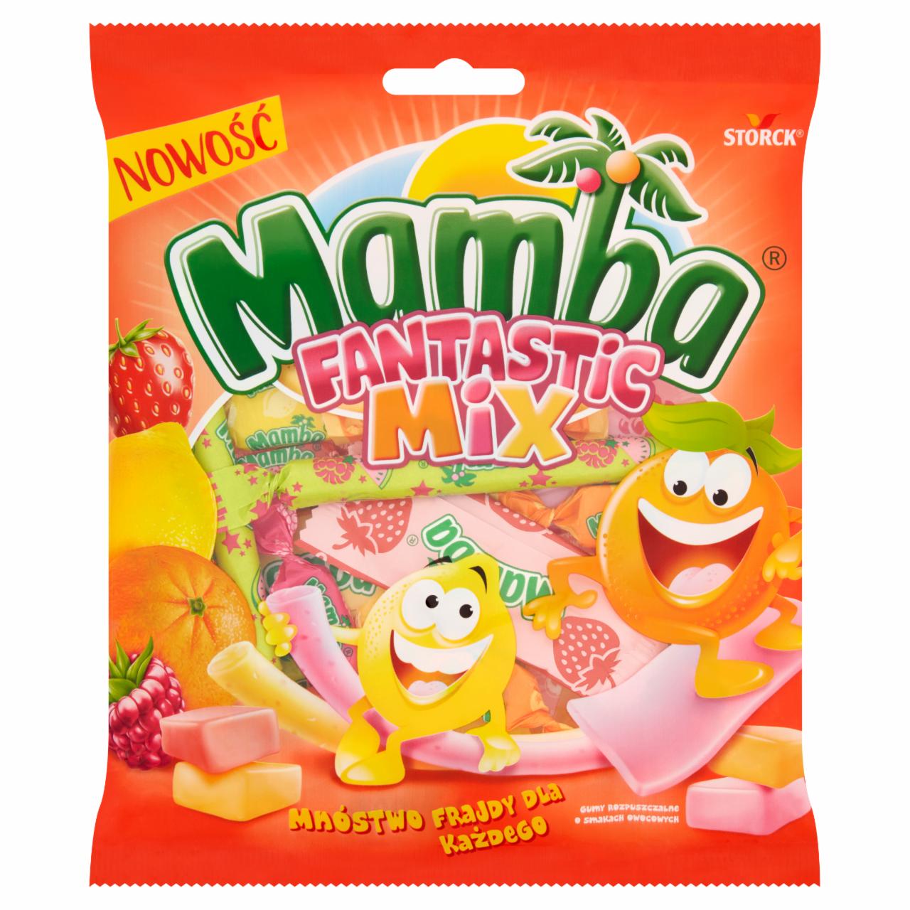 Zdjęcia - Mamba Fantastic Mix Gumy rozpuszczalne o smakach owocowych 150 g