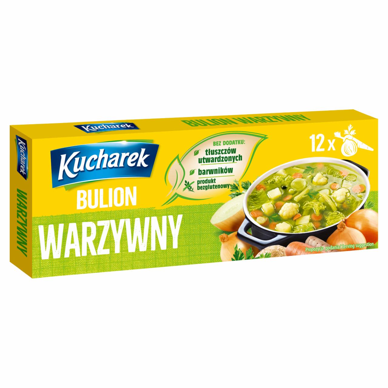 Zdjęcia - Kucharek Bulion warzywny 120 g (12 x 10 g)