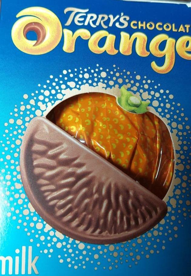 Zdjęcia - Terry's Chocolate 'Czekolada mleczna o smaku pomarańczowym'