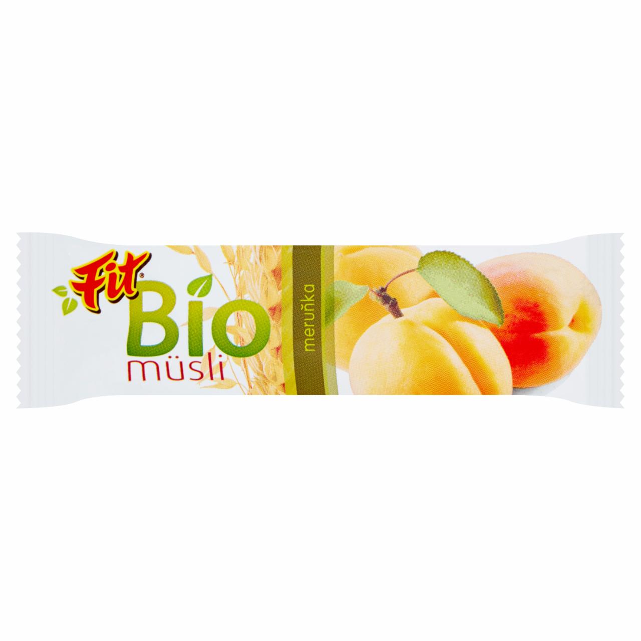 Zdjęcia - Fit Bio baton musli morelowy 30 g