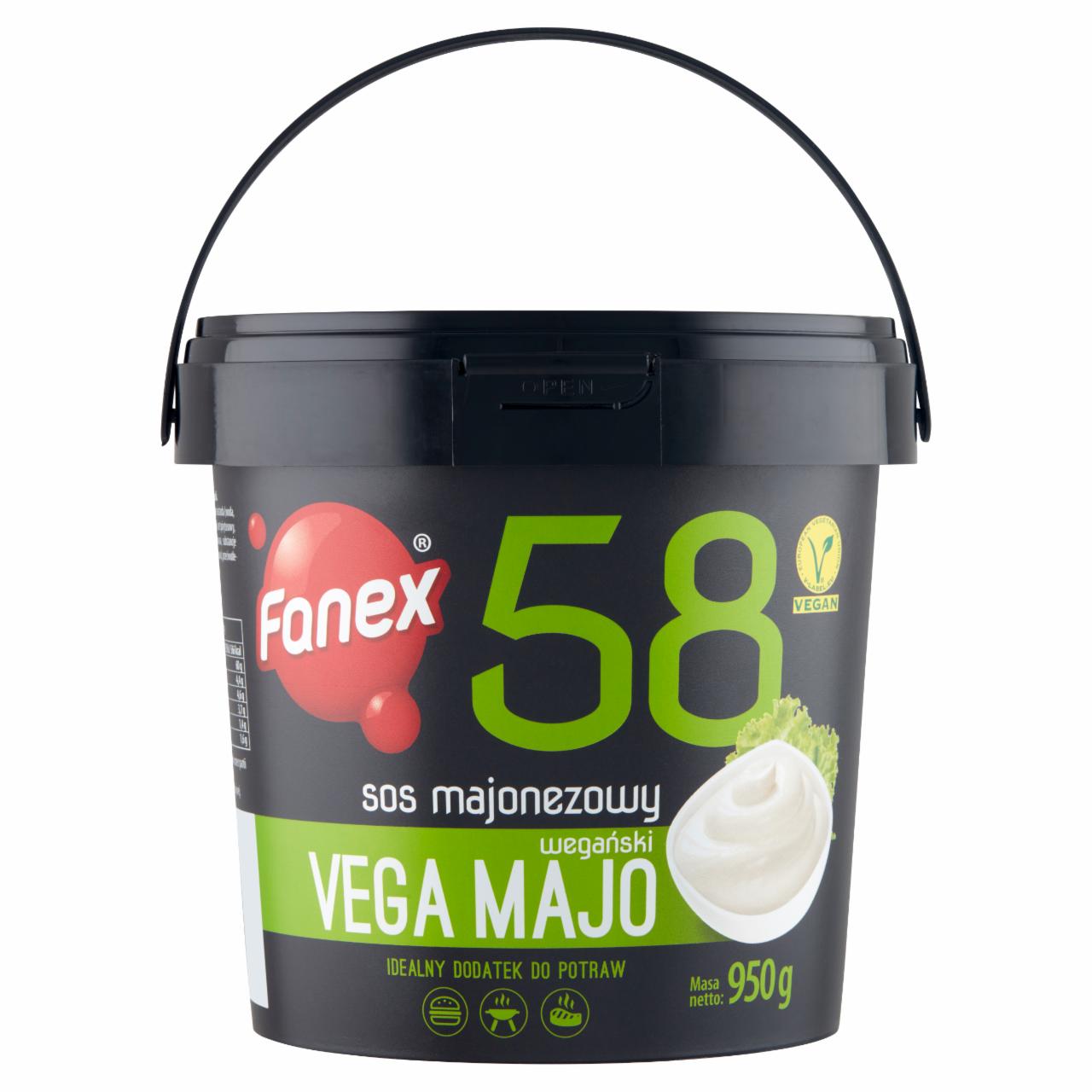 Zdjęcia - Fanex Vega Majo Sos majonezowy wegański 950 g