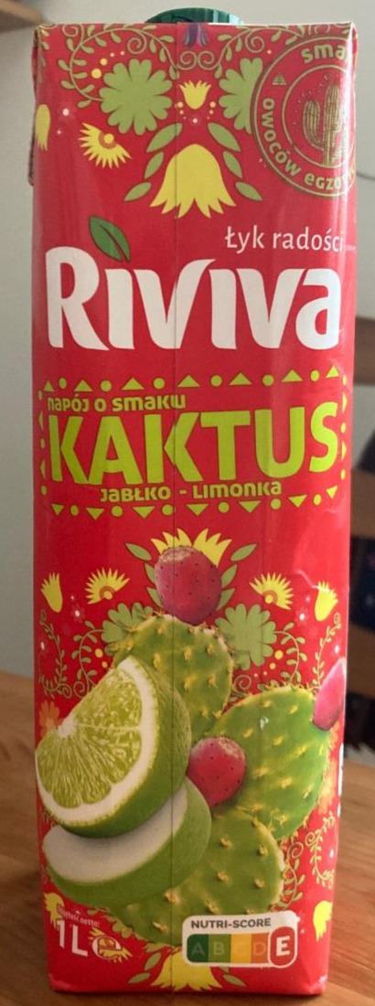 Zdjęcia - Napój o smaku Kaktus jabłko - limonka Riviva