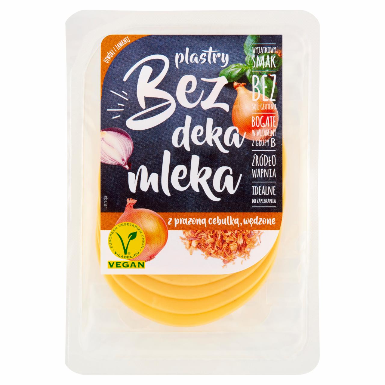 Zdjęcia - Bez deka mleka Plastry do kanapek z prażoną cebulką wędzone 100 g