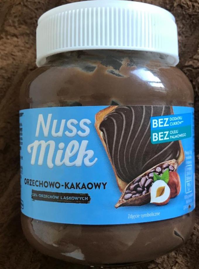 Zdjęcia - Nuss milk orzechowo kakaowy Biedronka